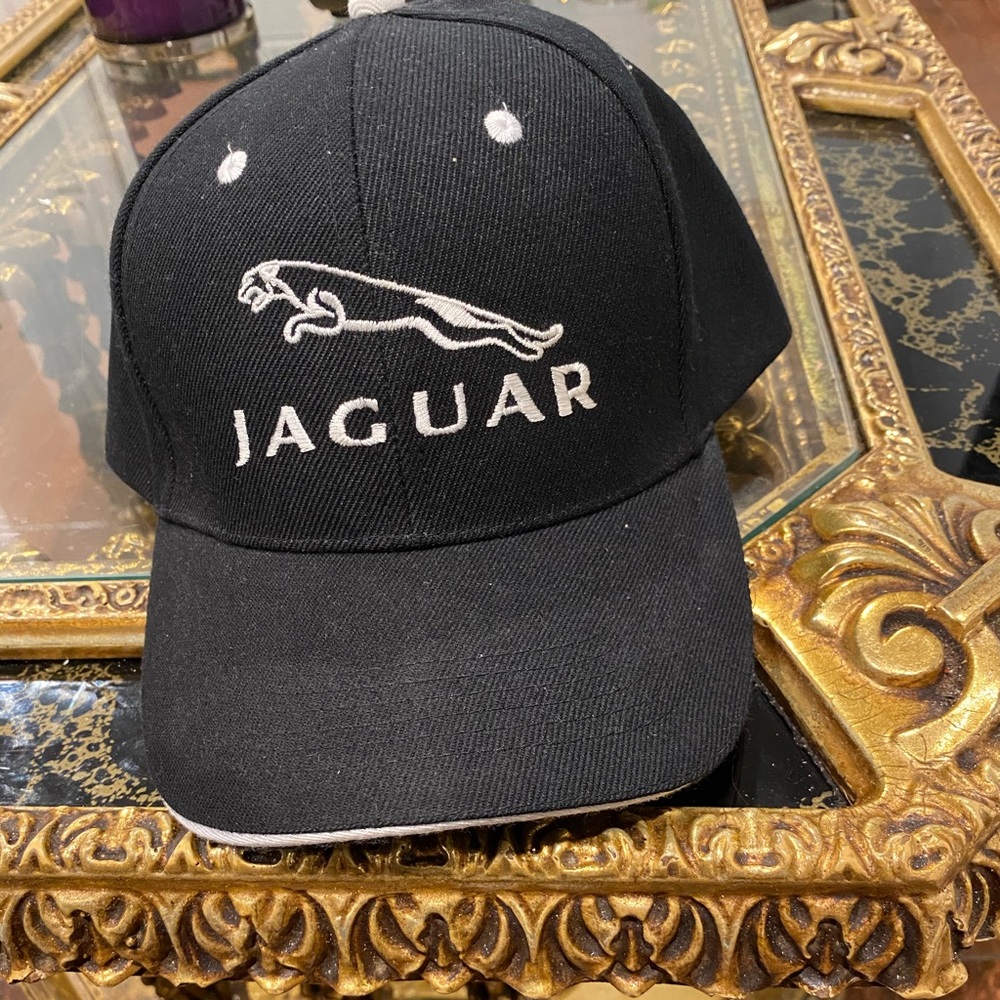 Black Jaguar hat.